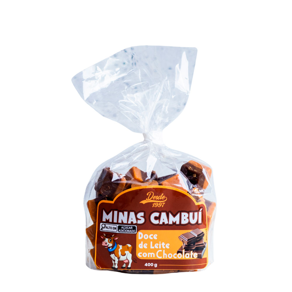 Doce de Leite com Chocolate Tablete 400g